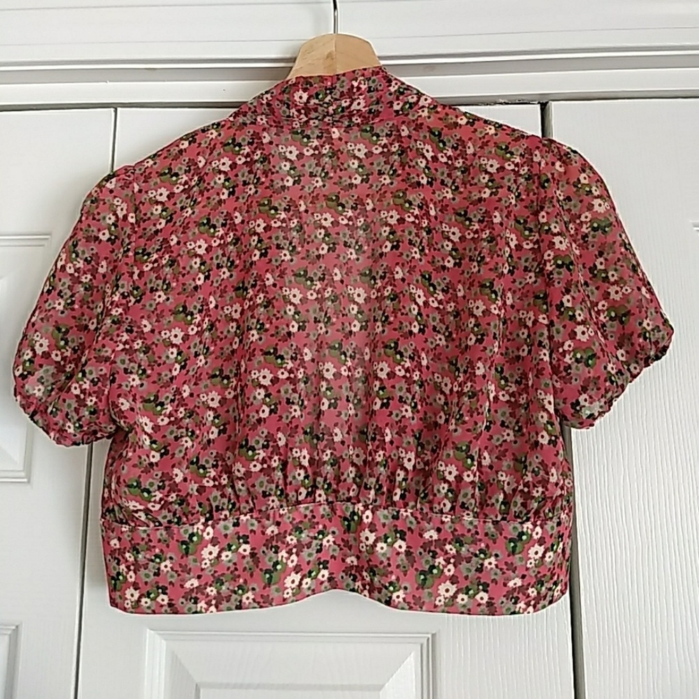 Floral Balero jacket - Picture 2 of 4